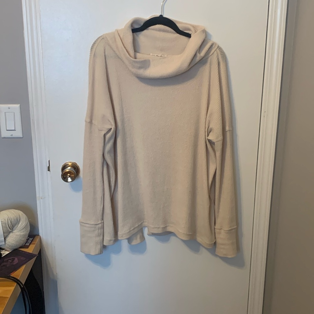 Free people cowl neck tunic
